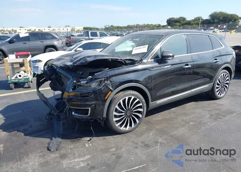 2019 Lincoln Nautilus Black Label z USA, uszkodzony, nr VIN 2LMPJ7J92KBL19824